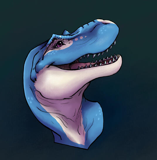 Throw some Blue on it!